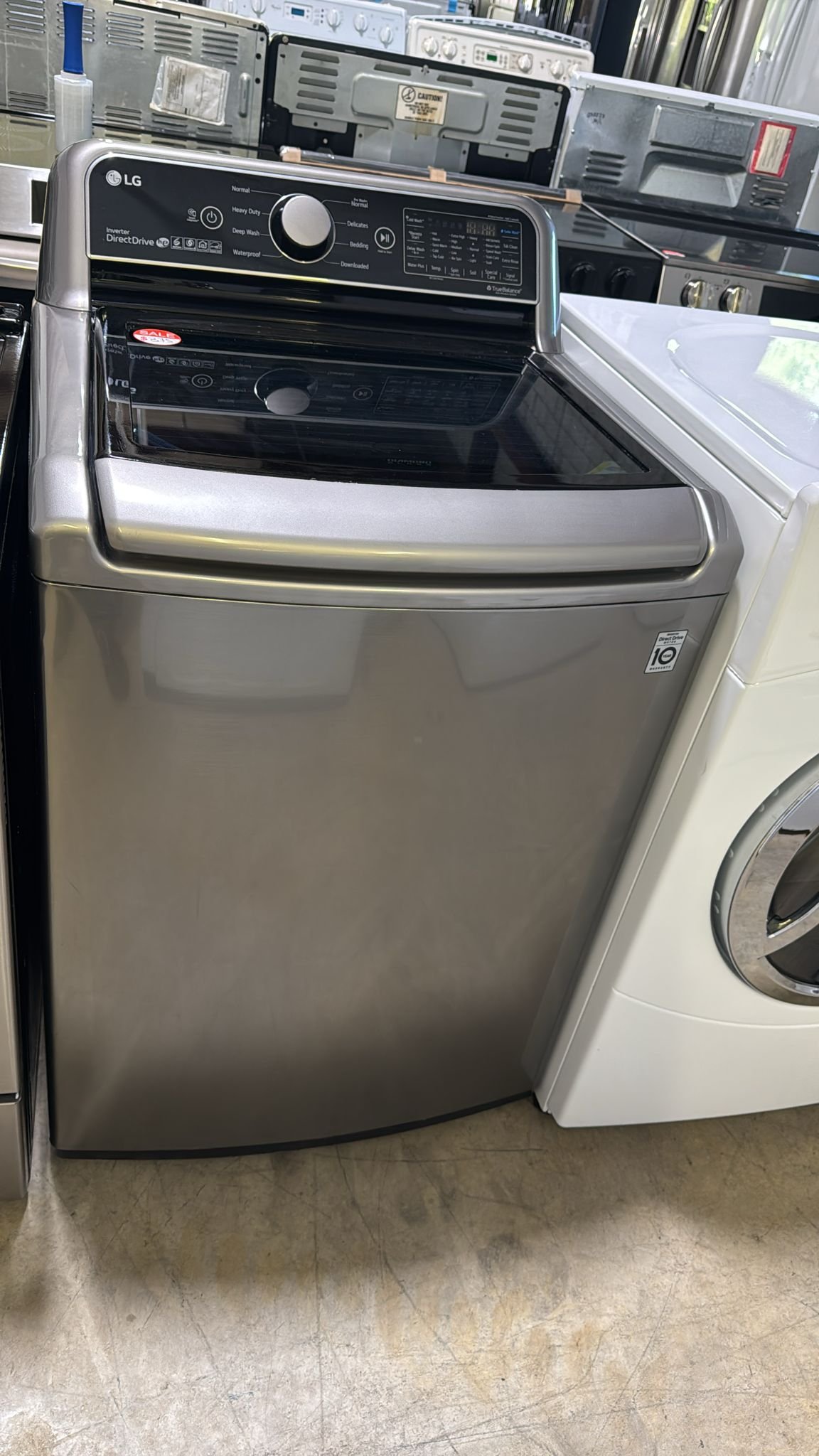 LG New 27 Inch Top Load Smart Washer - Image 2