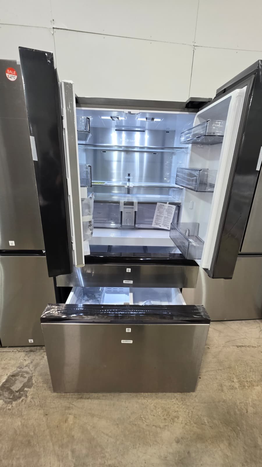 SAMSUNG NEW FRENCH DOOR REFRIGERATOR WITH WARRANTY - Image 2