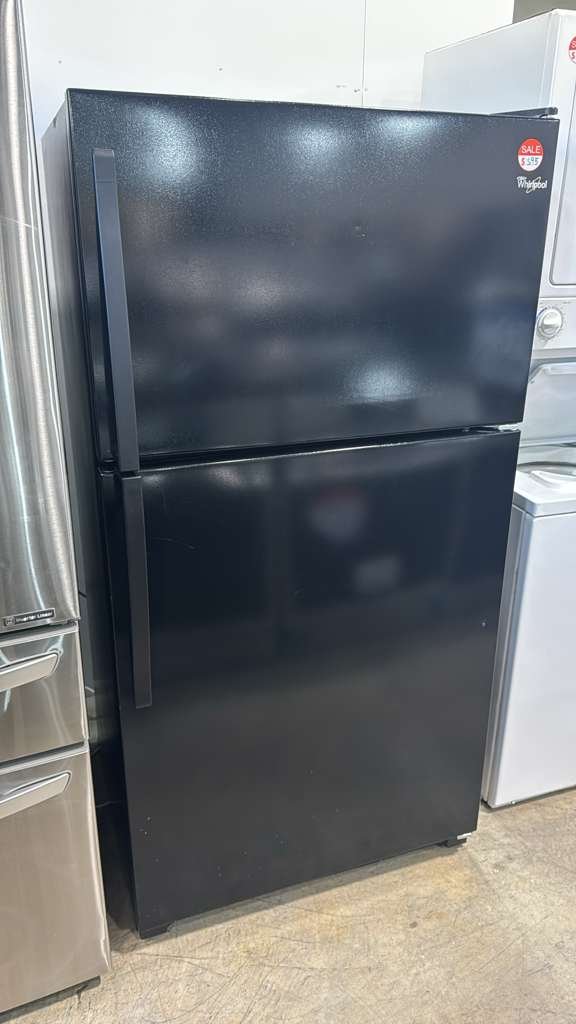WHIRLPOOL USED TOP BOTTOM REFRIGERATOR WITH WARRANTY